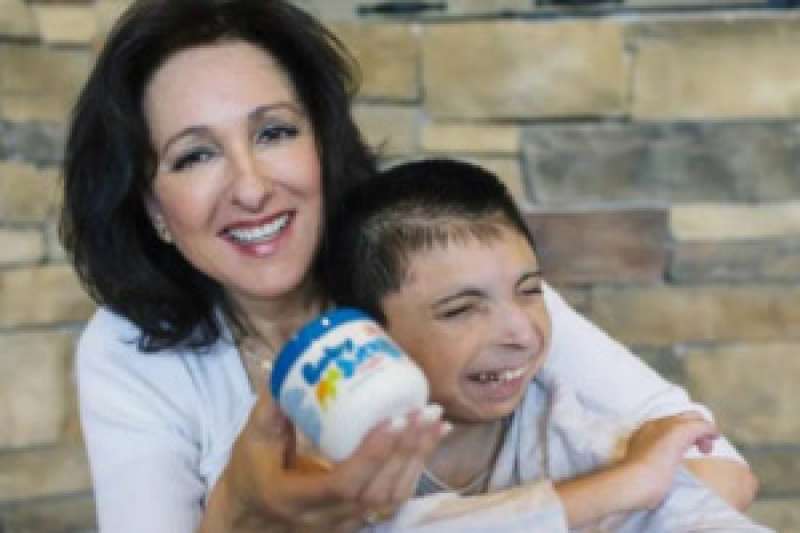 Majda Ficko and her son, Demitri.